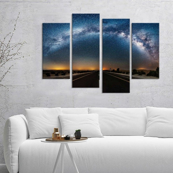 Milky Way Road Canvas Set