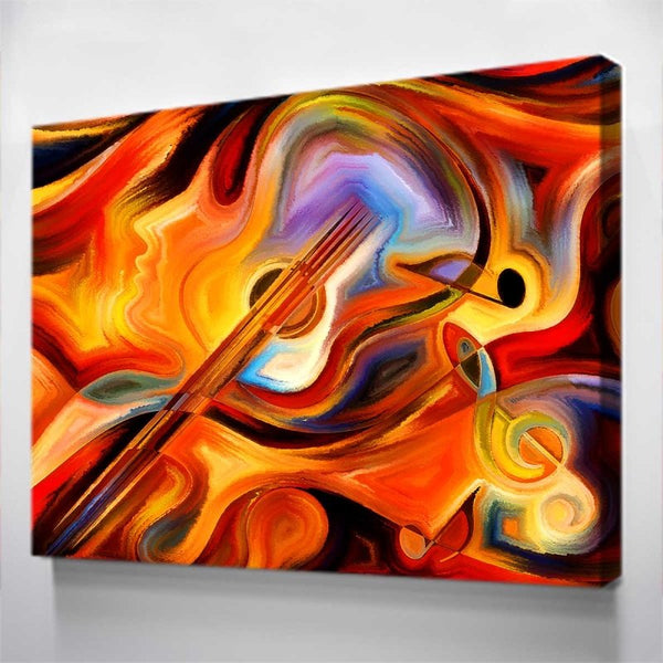 Mind Of A Violinist Canvas Set