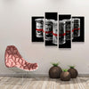 Money Rolled Bills Canvas Set