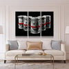 Money Rolled Bills Canvas Set