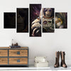 Monkey Astro Canvas Set
