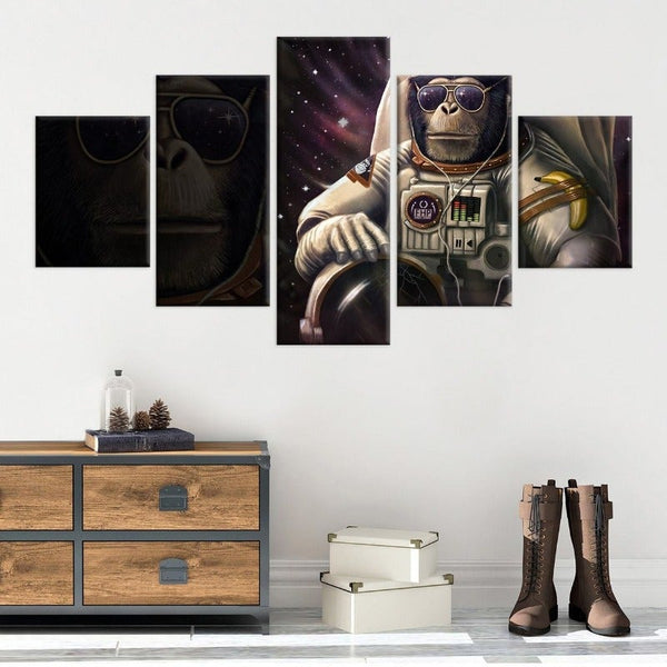 Monkey Astro Canvas Set