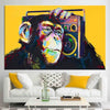Monkey Boombox Canvas Set - FanaticPrintz