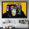 Monkey Boombox Canvas Set - FanaticPrintz