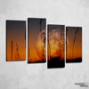 Moon and Sunset Canvas Set - FanaticPrintz