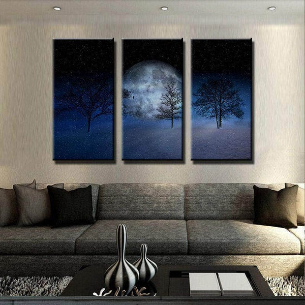 Moon Reality Canvas Set - FanaticPrintz