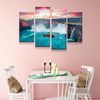 Morning Waterfall Canvas Set - FanaticPrintz