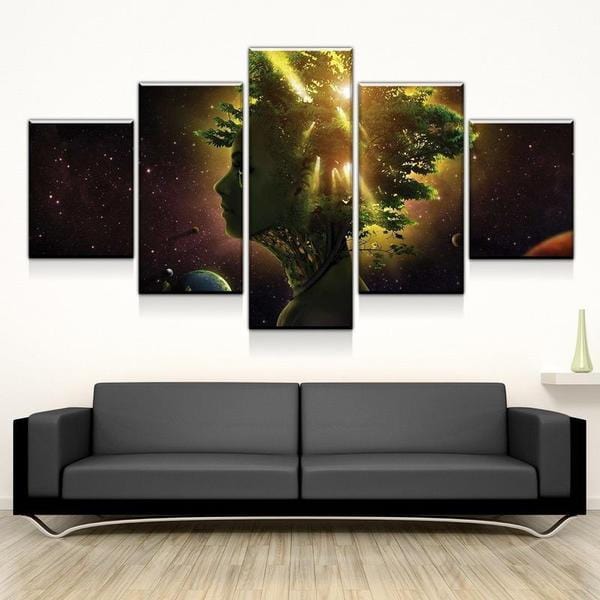 Mother Of The Universe Canvas Art