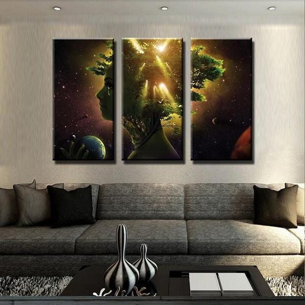 Mother Of The Universe Canvas Art
