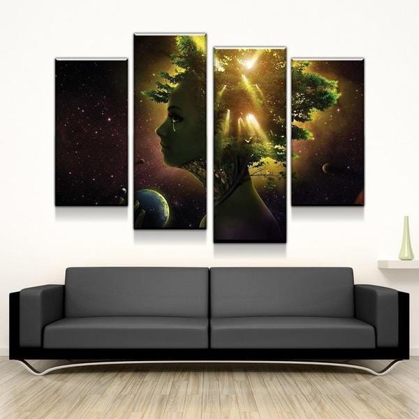 Mother Of The Universe Canvas Art
