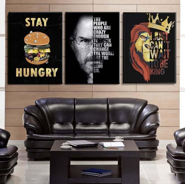Motivation Canvas Bundle Art
