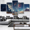 Mountain And Space Canvas Set