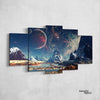Mountain And Space Canvas Set