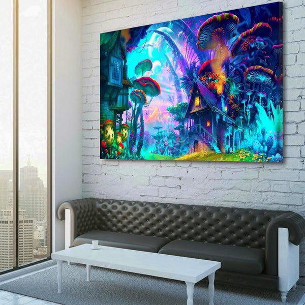 Mushroom World Canvas Set