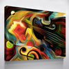 Music Wall Art | Canvas Print | Soul Lover Gift | Vivid Abstract Art - FanaticPrintz