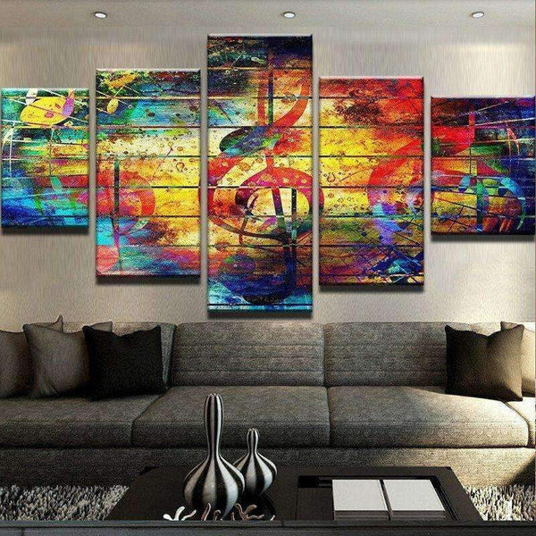Musical Painting Canvas Set