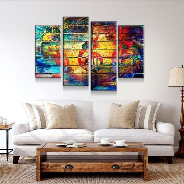 Musical Painting Canvas Set