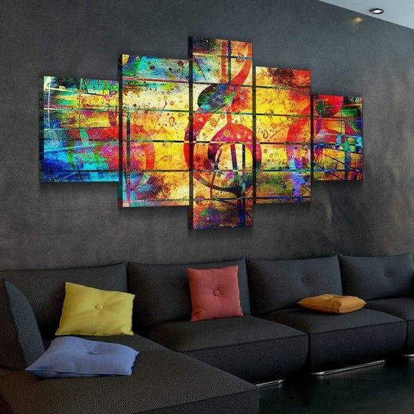 Musical Painting Canvas Set