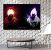 Naruto Vs Saske Canvas Set