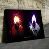 Naruto Vs Saske Canvas Set