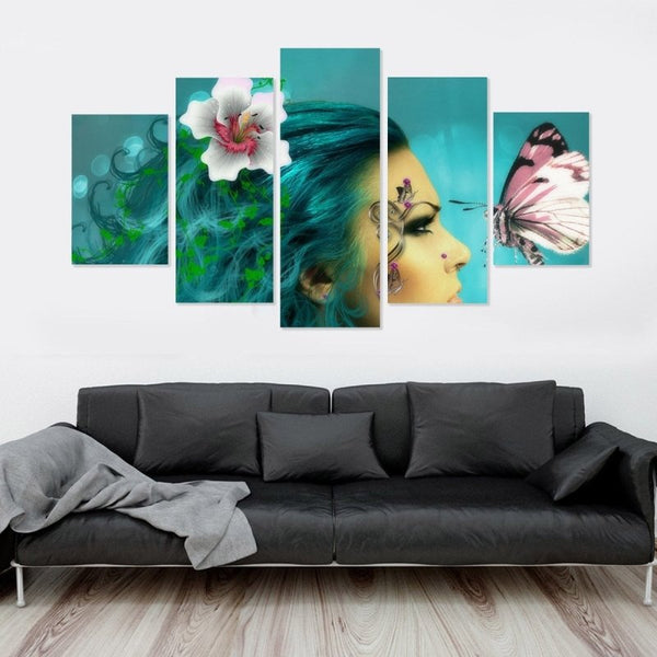 Nature Fly Effect Canvas Set