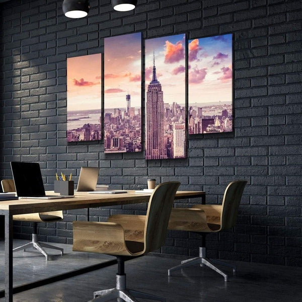 New York Canvas Set
