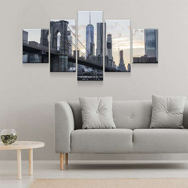 New York Skyscrapers Canvas Set - FanaticPrintz