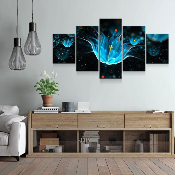 Night Bloom Canvas Set