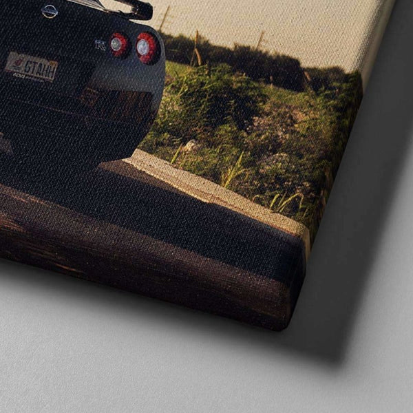 Nissan Gtr Sunset Canvas Set