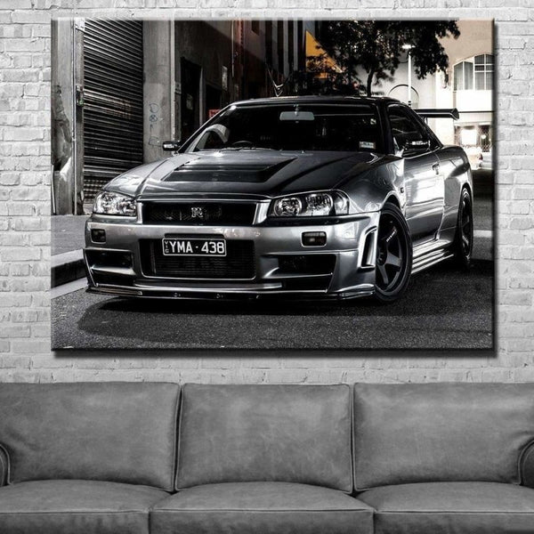Nissan Skyline Gtr Canvas Set