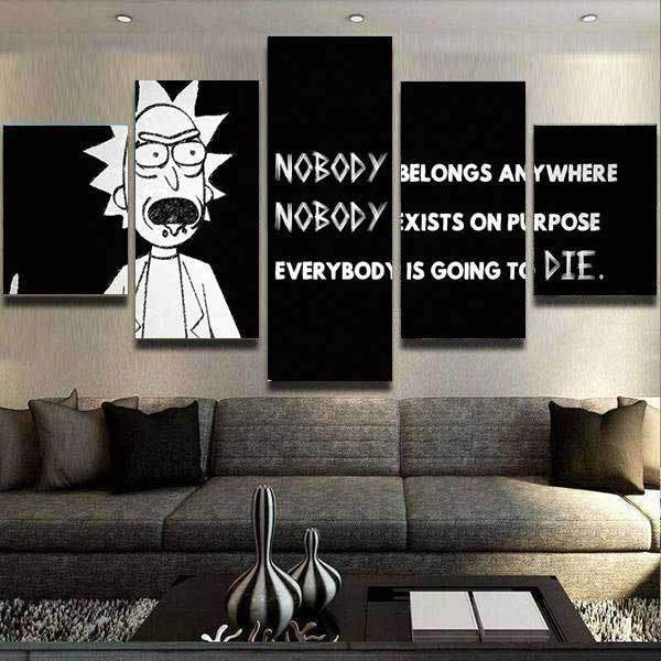 Nobody Canvas Set