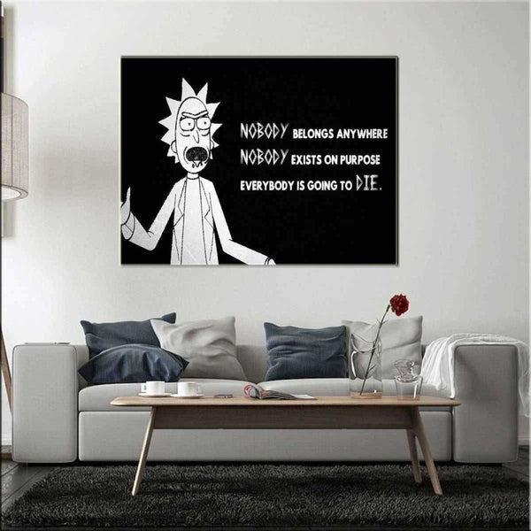 Nobody Canvas Set Wall Painting for Living Room