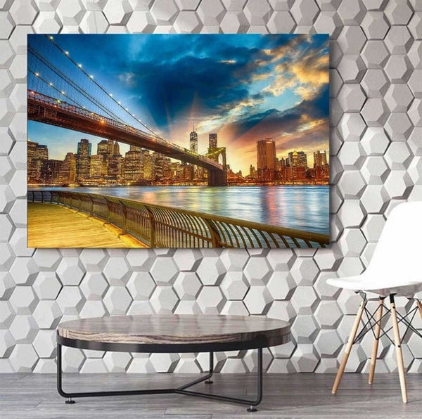 Nyc Bridge Canvas Set