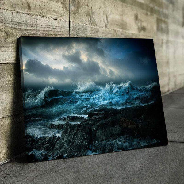 Ocean Eruption Canvas Set