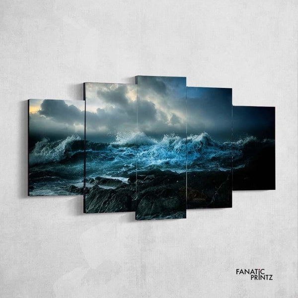 Ocean Eruption Canvas Set