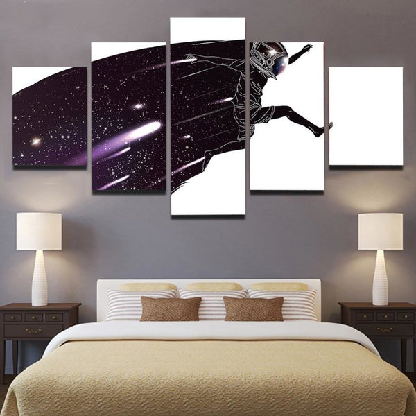 One Step For Man Canvas Set