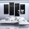 Oscar Wilde Canvas Set