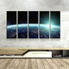 Outer Space Sunrise Canvas Set - FanaticPrintz