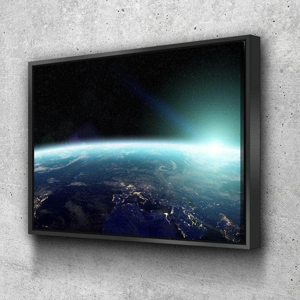 Outer Space Sunrise Canvas Set - FanaticPrintz