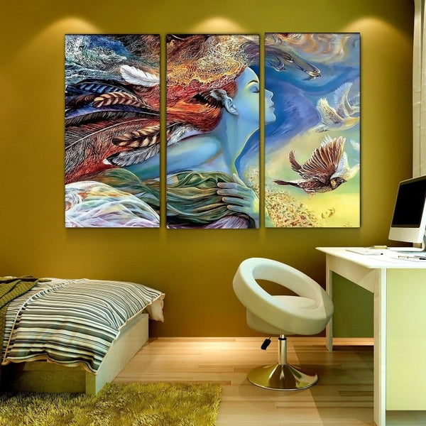 Painting Floating Mind Canvas Set