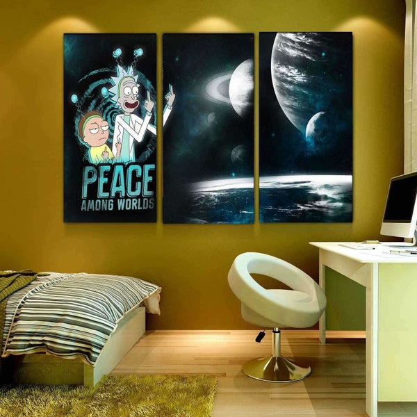 Peace Among Worlds Canvas Set