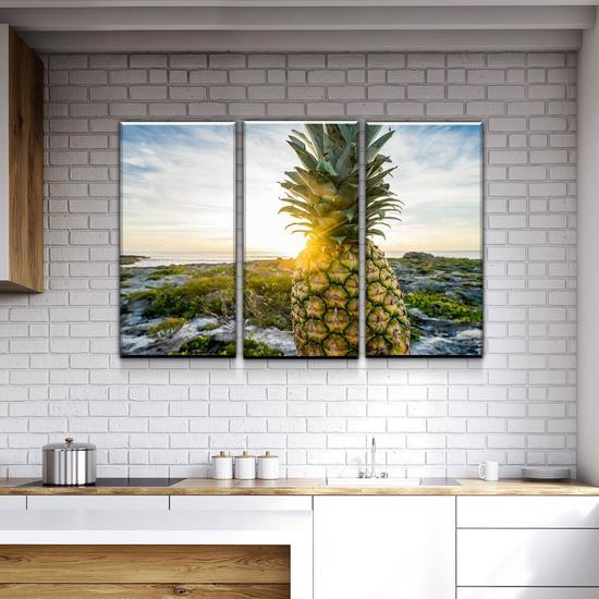 Pineapple Island Canvas Set