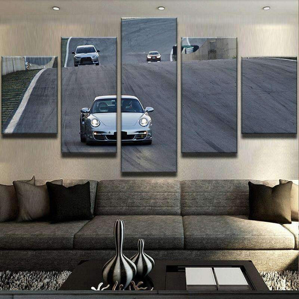 Porsche Laps Canvas Set