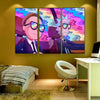 Psychedelic Drive Canvas Set