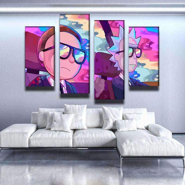 Psychedelic Drive Canvas Set