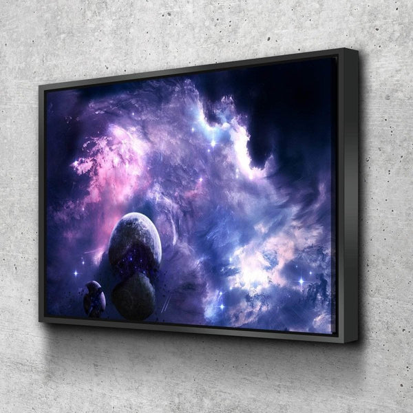 Purple Galaxies Canvas Set - FanaticPrintz