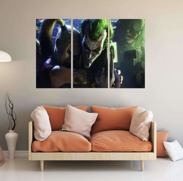 Quinn And Joker Canvas Set