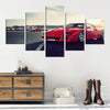 Red Ferrari Enzo Canvas Set