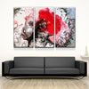 Red Tree Canvas Set
