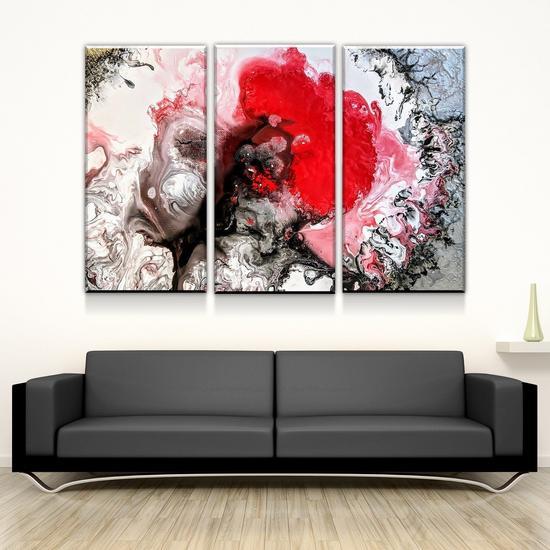 Red Tree Canvas Set